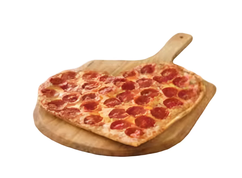 Heart Shaped Pizza