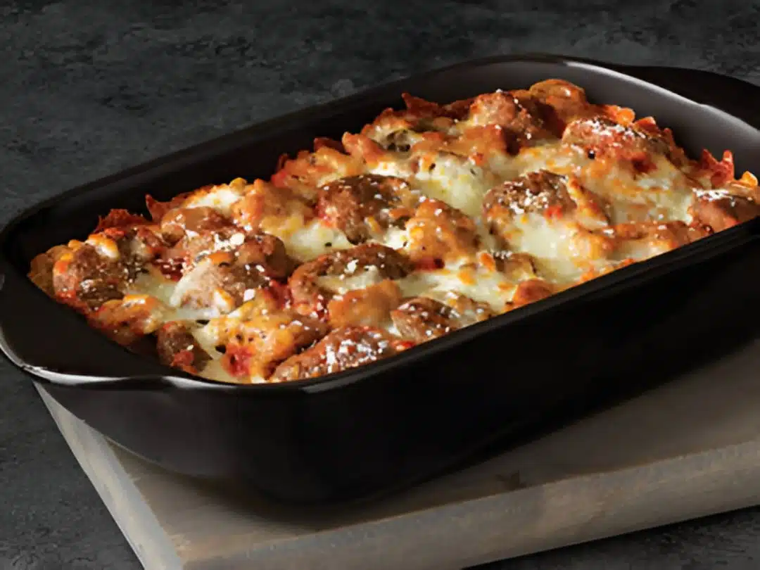 Marco’s Pizza Meatball Bake Price, Nutrition, Allergen Meatball Bake